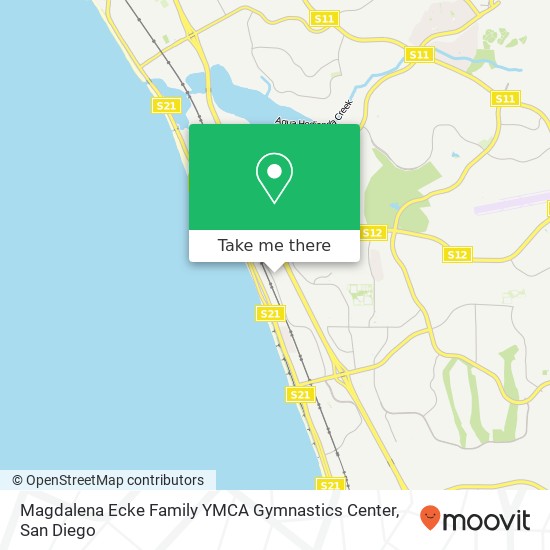 Mapa de Magdalena Ecke Family YMCA Gymnastics Center