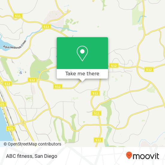 ABC fitness map