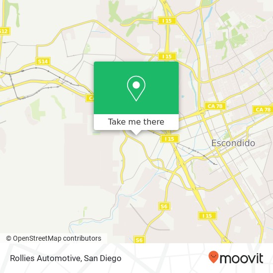 Mapa de Rollies Automotive