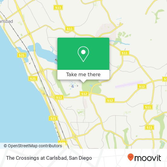 The Crossings at Carlsbad map