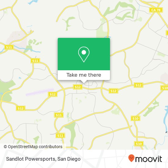 Sandlot Powersports map