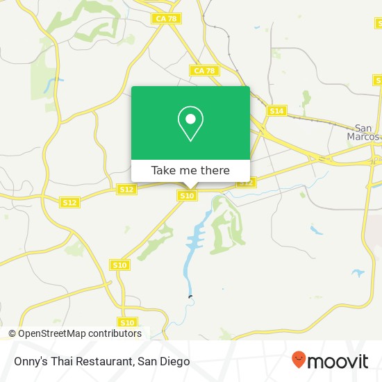 Onny's Thai Restaurant map