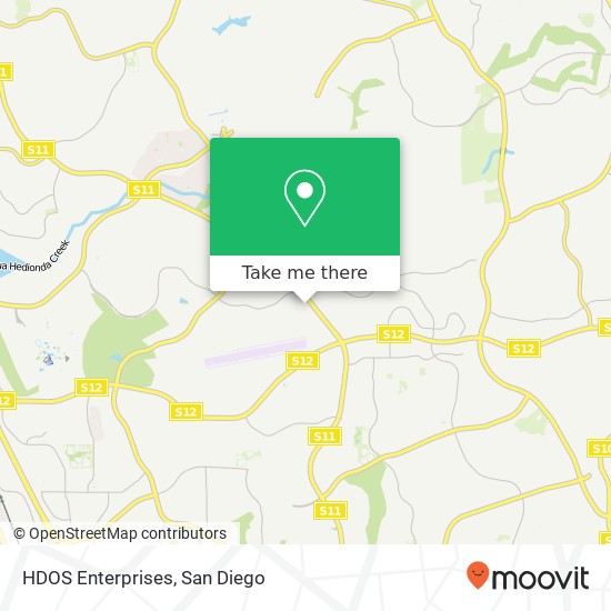 Mapa de HDOS Enterprises
