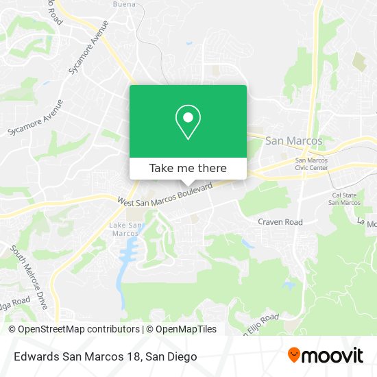 Edwards San Marcos 18 map