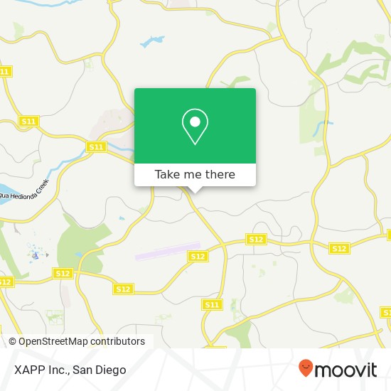 XAPP Inc. map