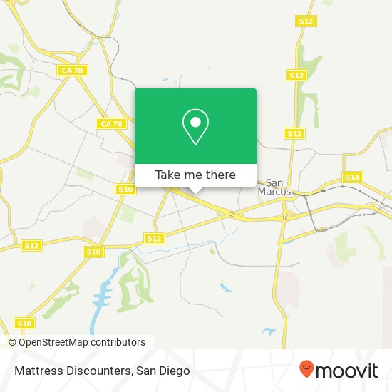 Mapa de Mattress Discounters