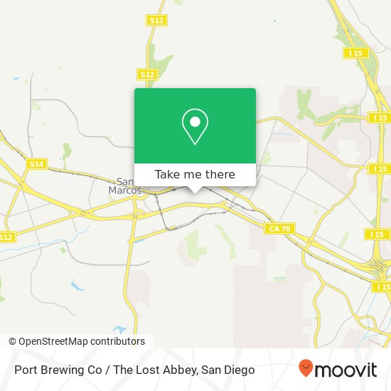 Mapa de Port Brewing Co / The Lost Abbey