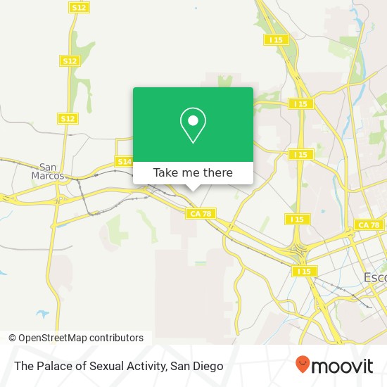 The Palace of Sexual Activity map