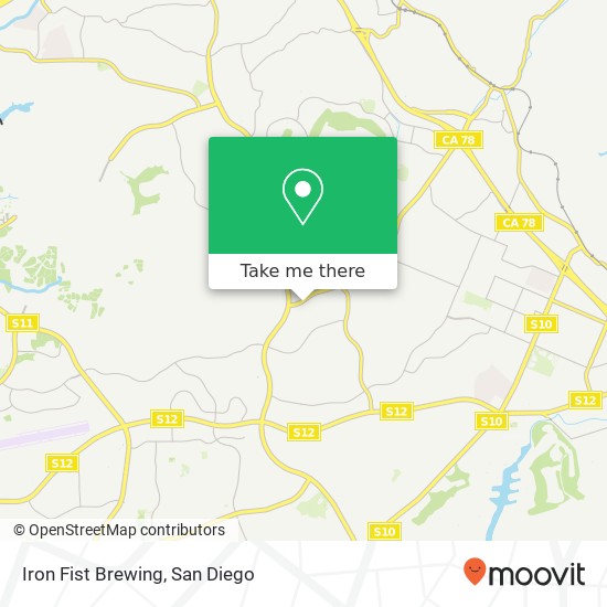 Mapa de Iron Fist Brewing