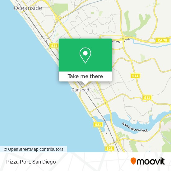 Pizza Port map