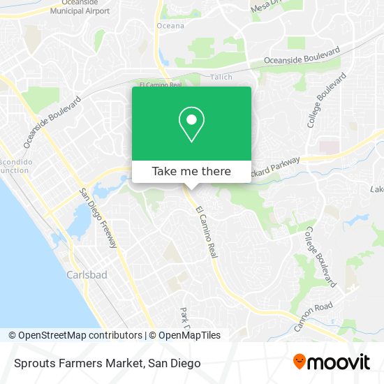 Sprouts Farmers Market map