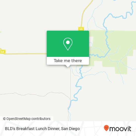 BLD's Breakfast Lunch Dinner map