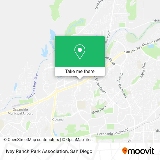 Mapa de Ivey Ranch Park Association