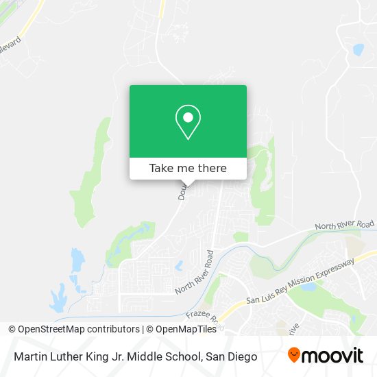 Mapa de Martin Luther King Jr. Middle School