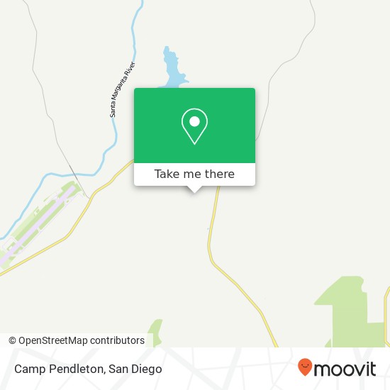 Camp Pendleton map