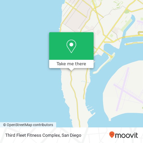 Mapa de Third Fleet Fitness Complex
