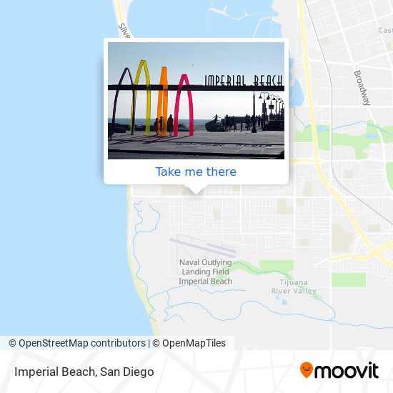 Mapa de Imperial Beach