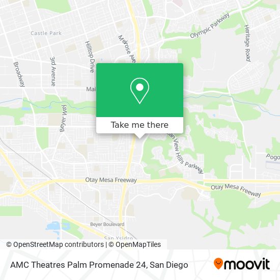 Mapa de AMC Theatres Palm Promenade 24