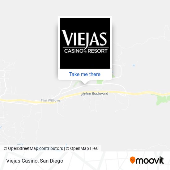 directions from my home to viejas casino