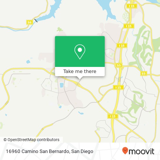 Mapa de 16960 Camino San Bernardo