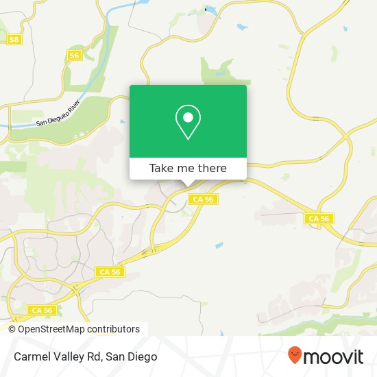 Carmel Valley Rd map