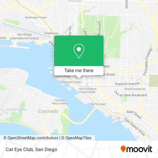 Cat Eye Club map