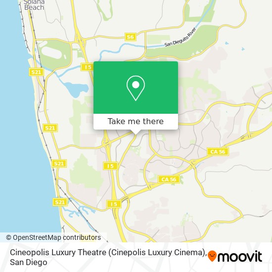 Mapa de Cineopolis Luxury Theatre (Cinepolis Luxury Cinema)