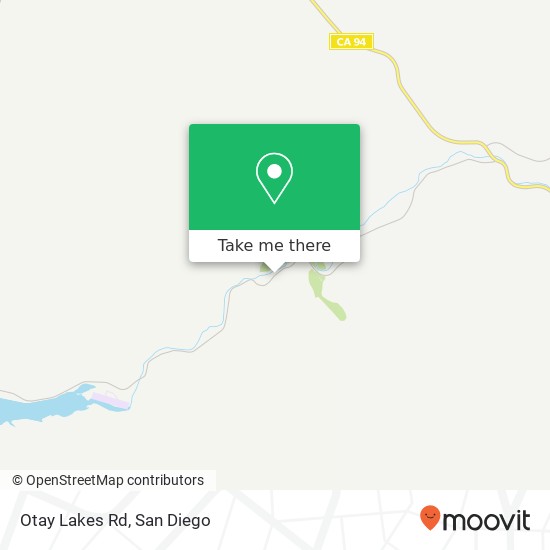 Mapa de Otay Lakes Rd