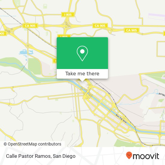 Calle Pastor Ramos map