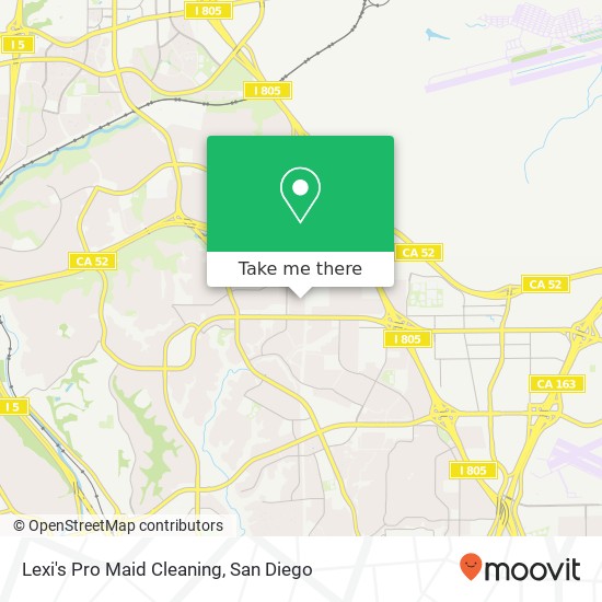 Mapa de Lexi's Pro Maid Cleaning