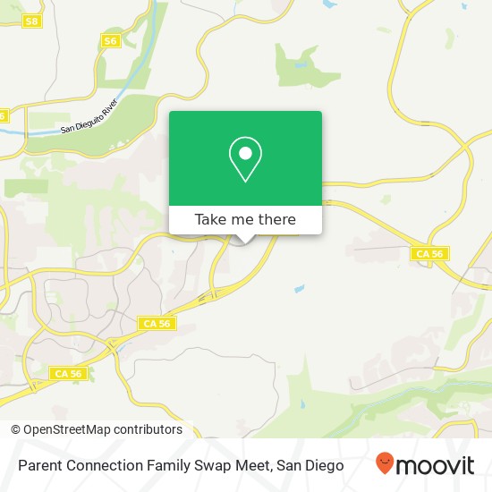 Parent Connection Family Swap Meet map