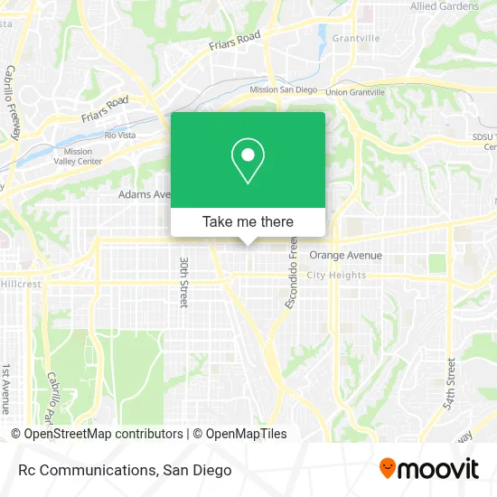 Rc Communications map