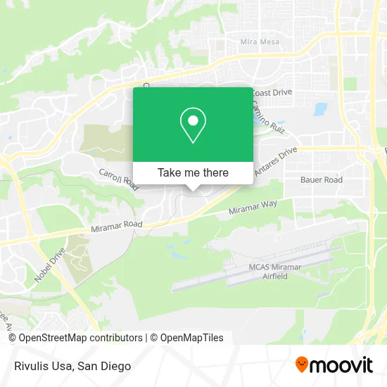 Rivulis Usa map
