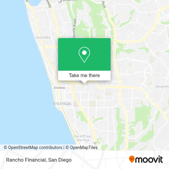 Rancho Financial map