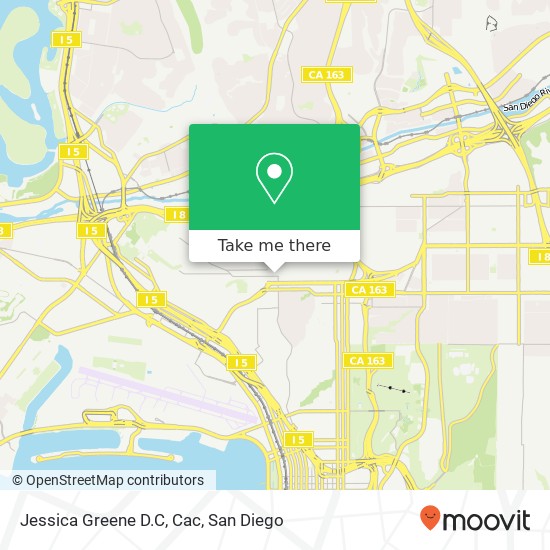 Jessica Greene D.C, Cac map