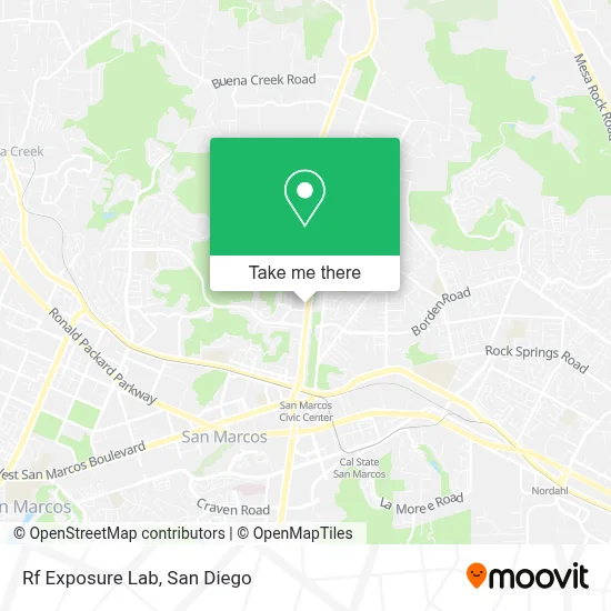 Rf Exposure Lab map