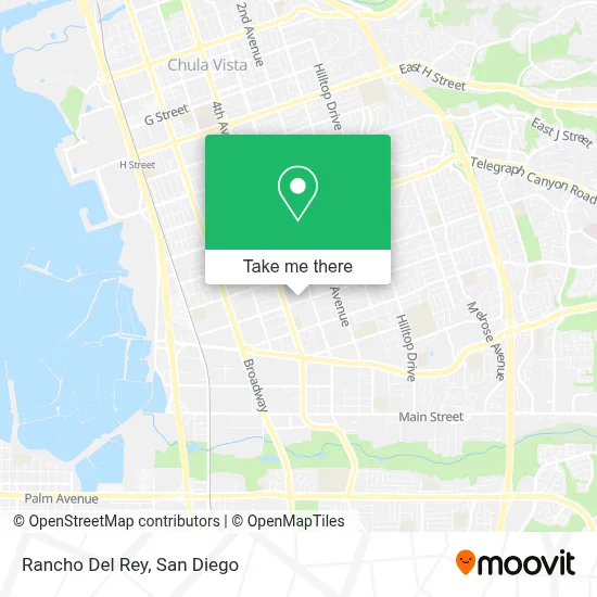 Rancho Del Rey map