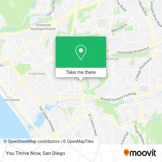 You Thrive Now map
