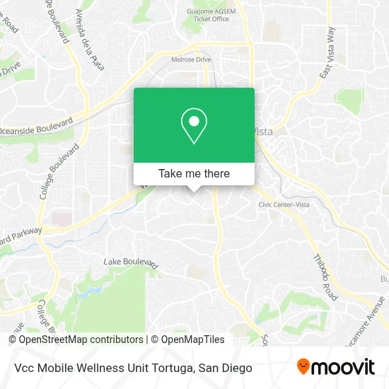 Vcc Mobile Wellness Unit Tortuga map