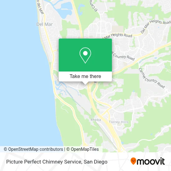 Picture Perfect Chimney Service map