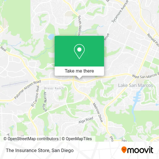 The Insurance Store map