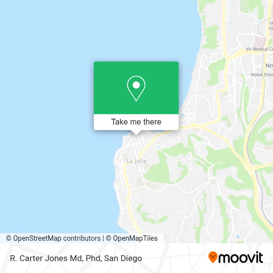 R. Carter Jones Md, Phd map