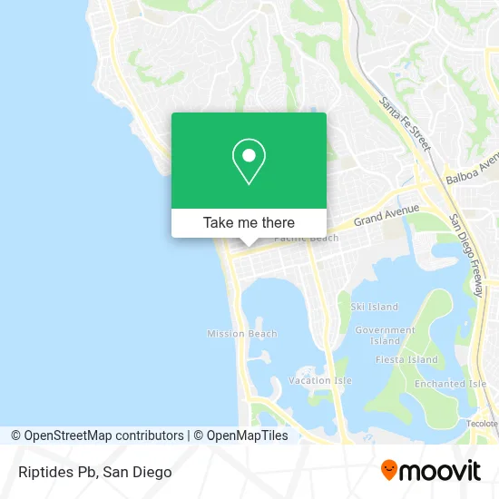 Riptides Pb map