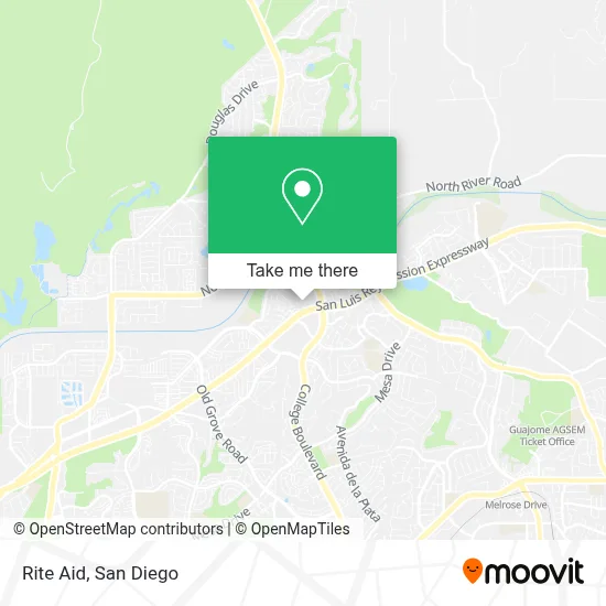 Rite Aid map