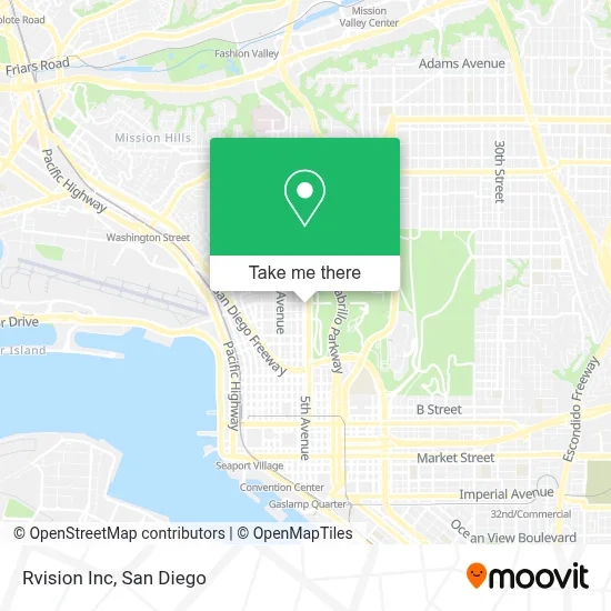 Rvision Inc map