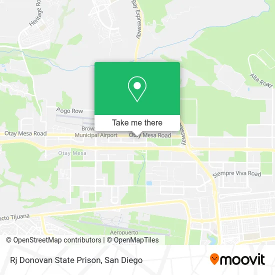 Rj Donovan State Prison map