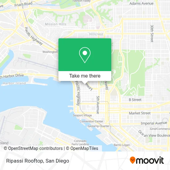 Ripassi Rooftop map