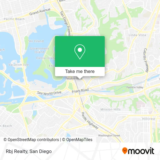 Rbj Realty map