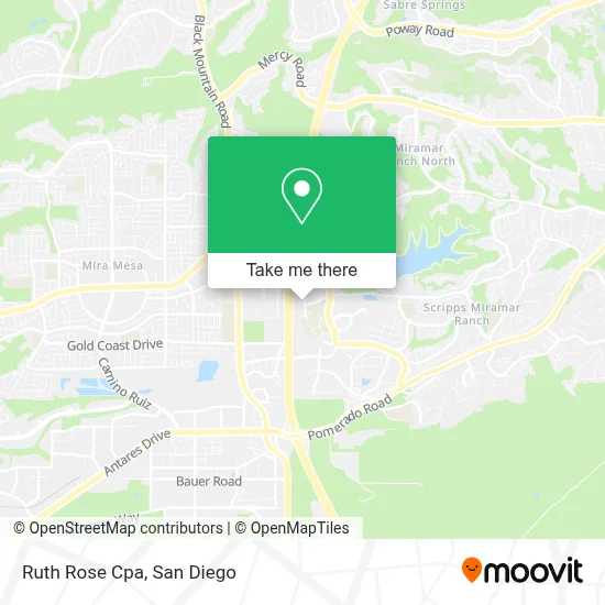 Ruth Rose Cpa map