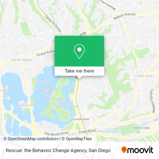 Rescue: the Behavior Change Agency map